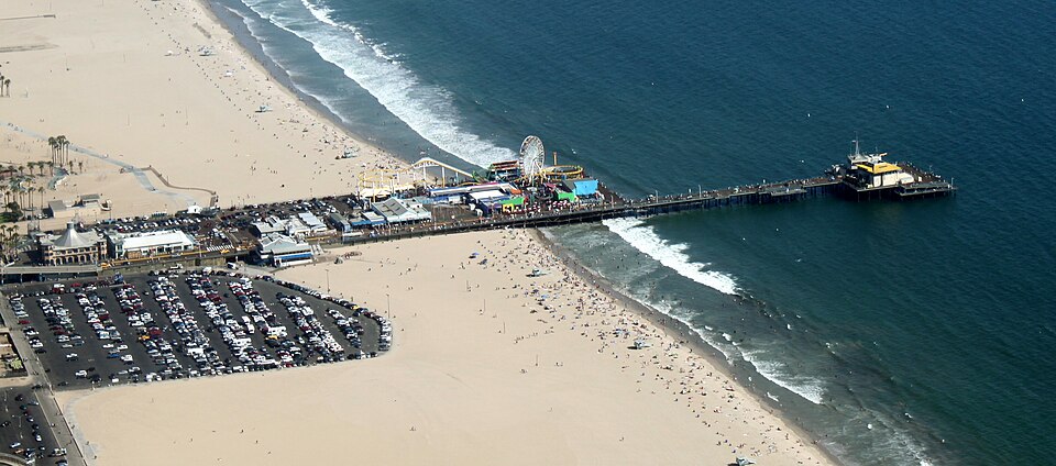 The Santa Monica Pier, Los Angeles