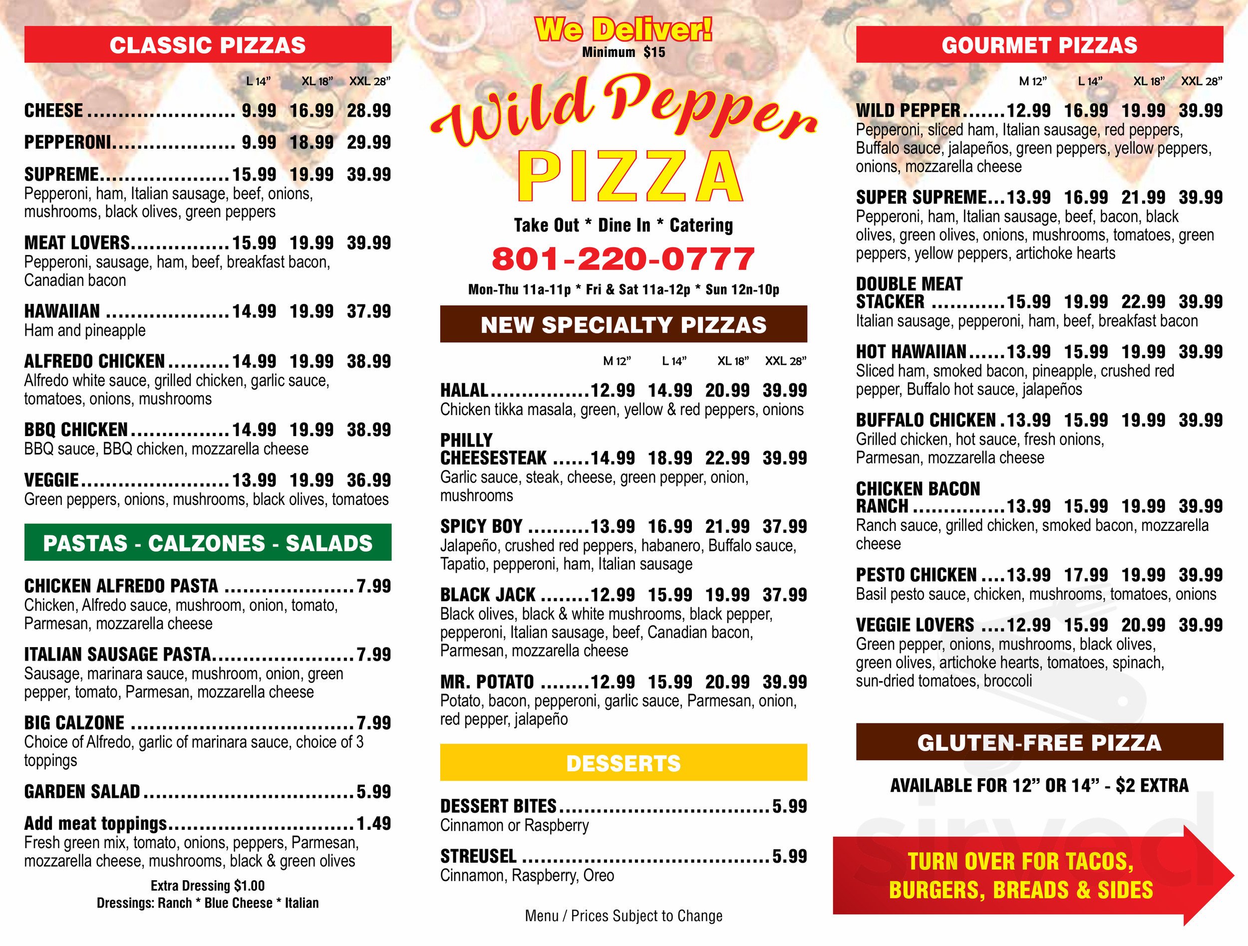 Wild Pepper Pizza — Websearch photo