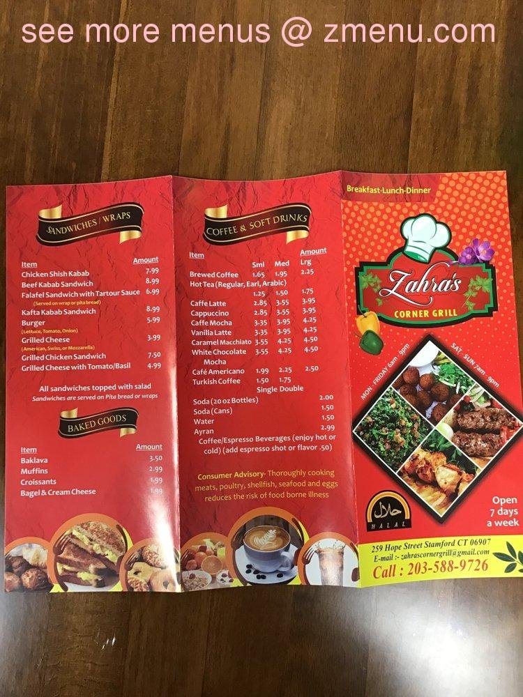 Zahra's Corner Grill — Websearch photo