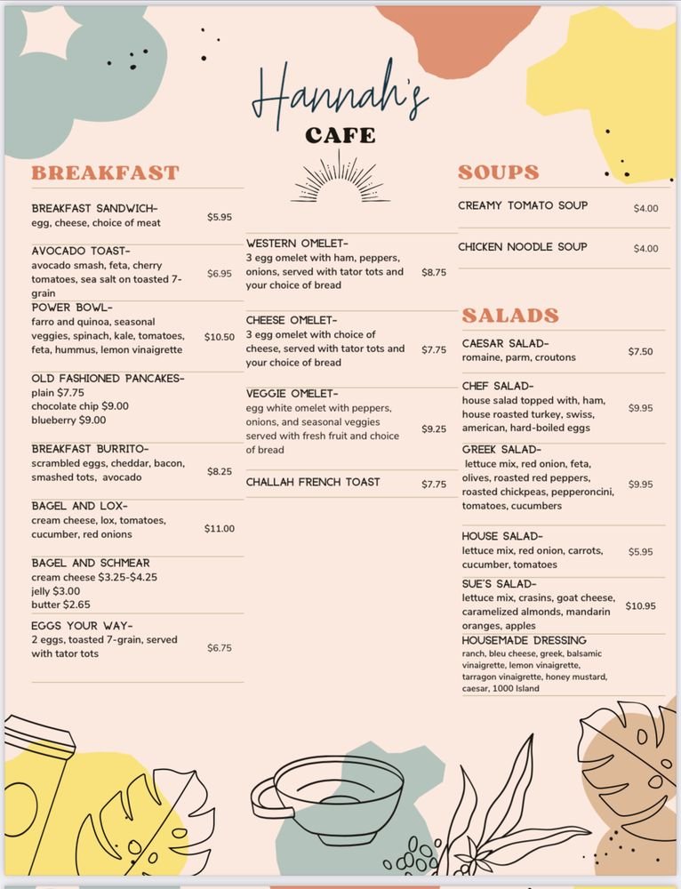Hannah’s Cafe — Websearch photo