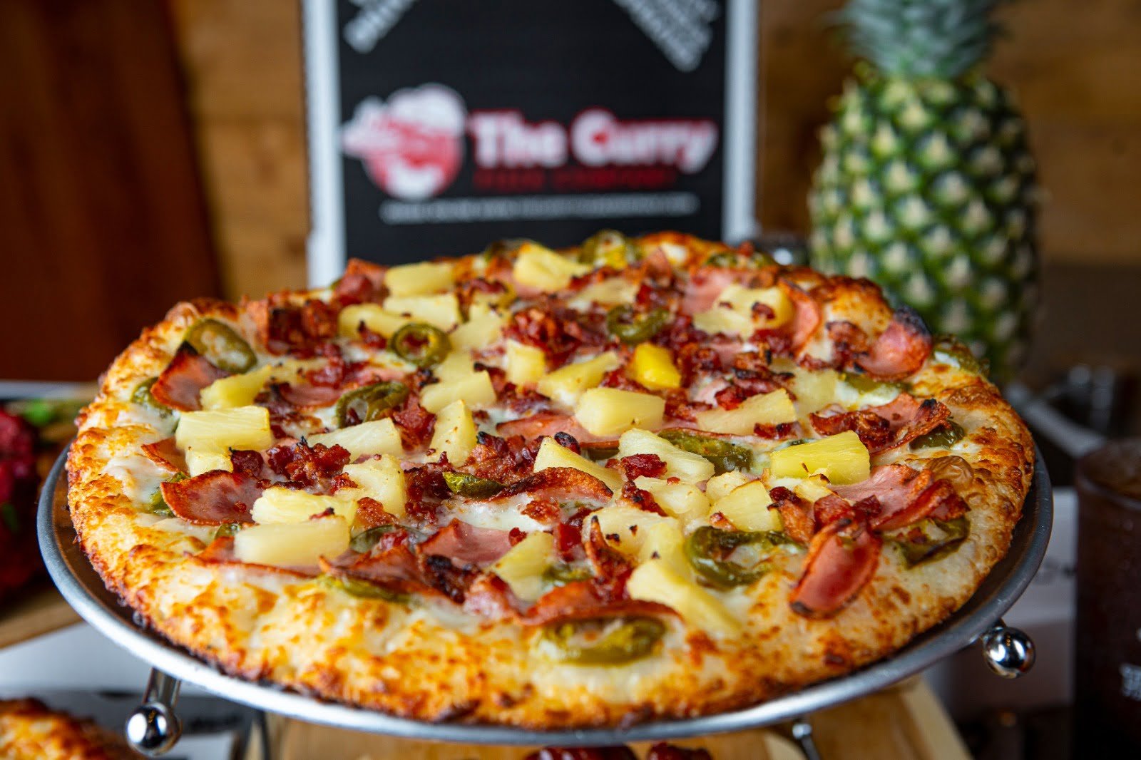 The Fusion Curry Pizza — Websearch photo