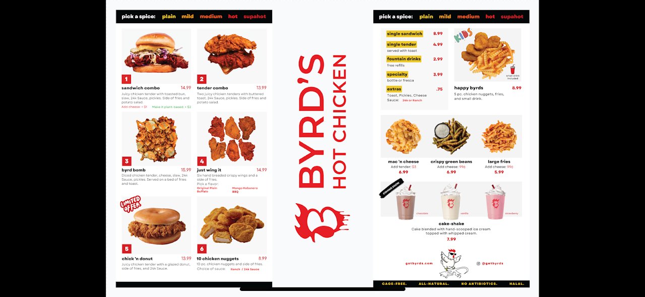 Byrd's Hot Chicken Lombard