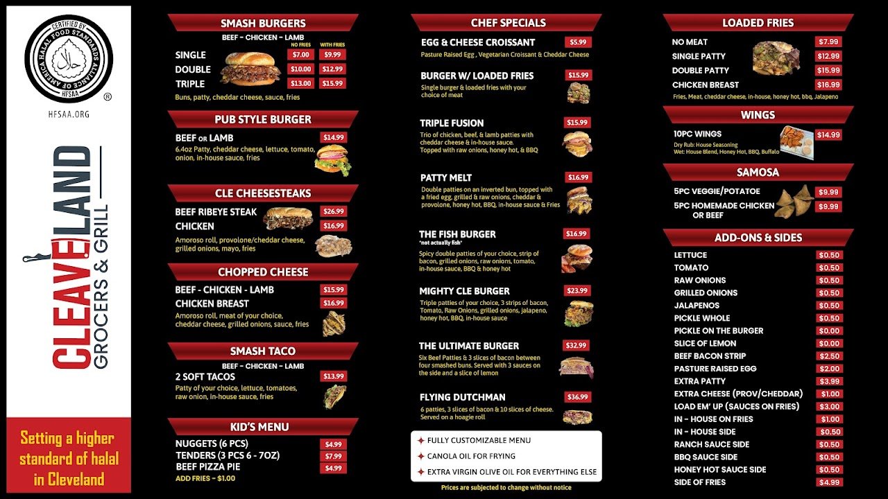 CleaveLand Grill