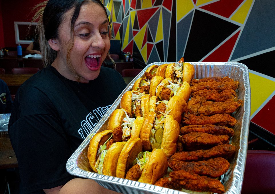 Habibi's Hot Chicken, photo via a web search