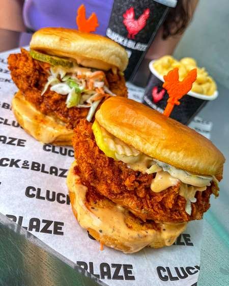 Cluck & Blaze — Websearch photo