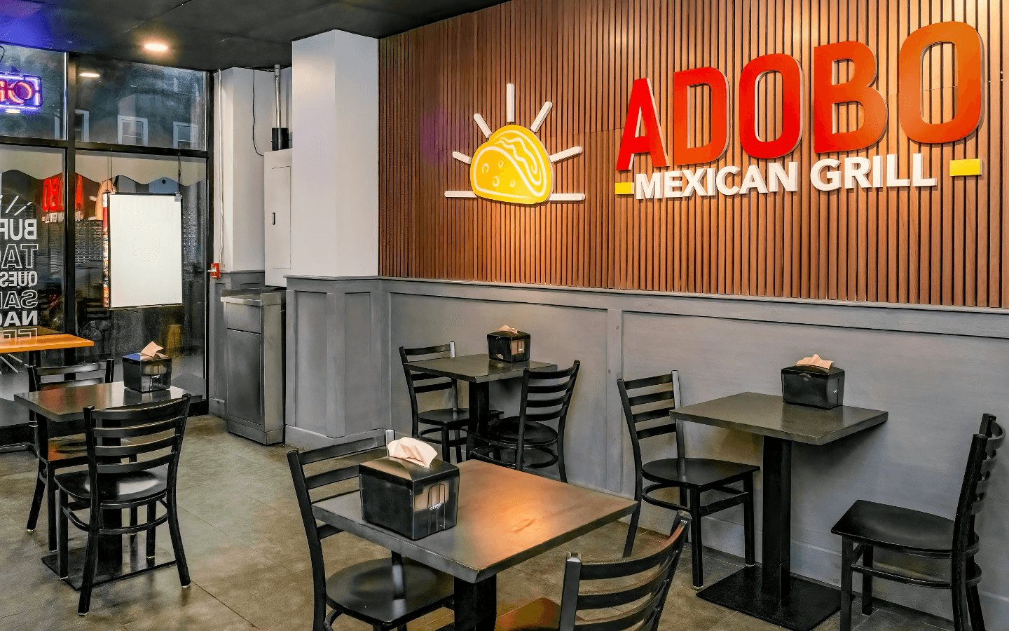 Adobo Mexican Grill, photo via a web search