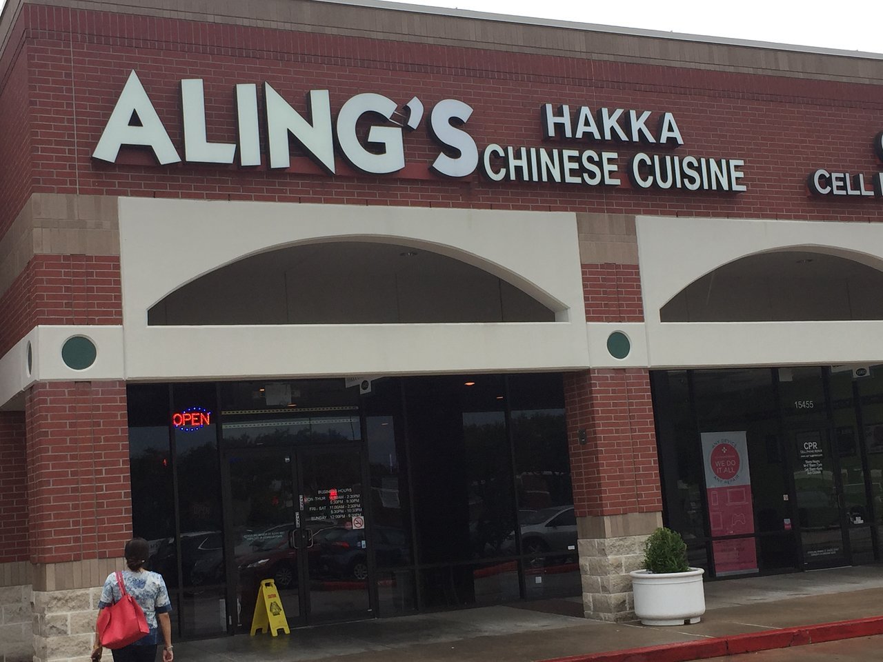 Aling's Hakka Chinese, photo via a web search