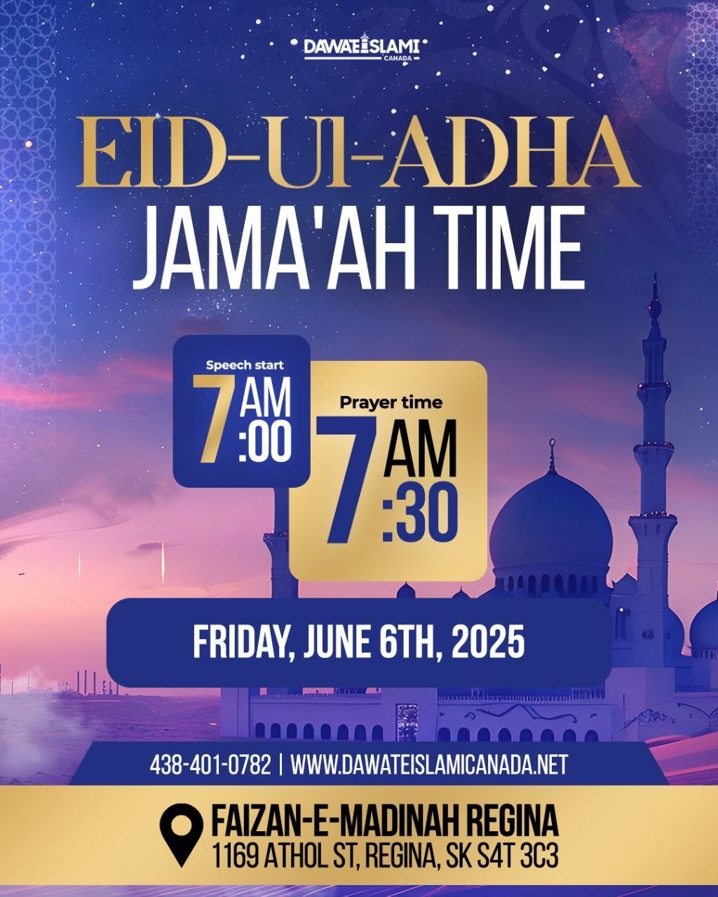 Faizan-e-Madina Islamic Center Regina — Websearch photo
