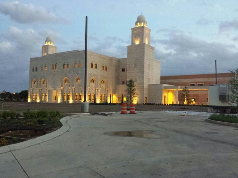 Kalkan Masjid Houston — Websearch photo