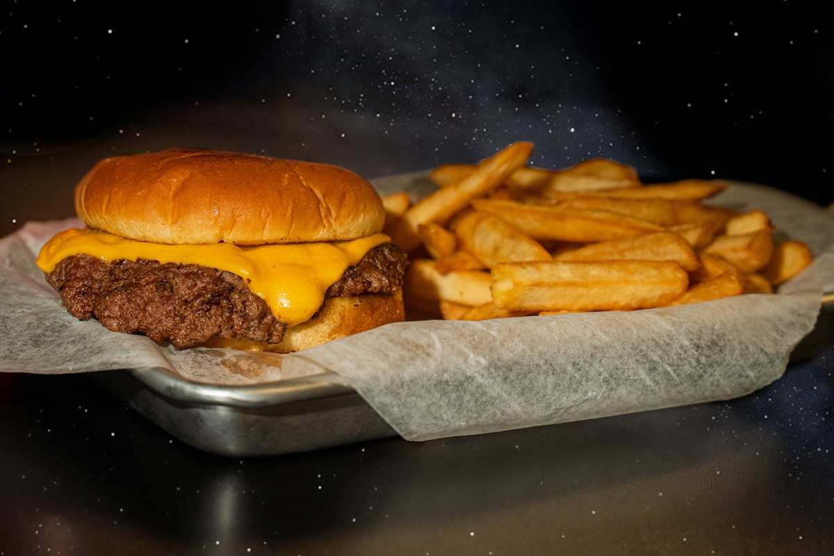 Cosmic Cow Burger — Websearch photo