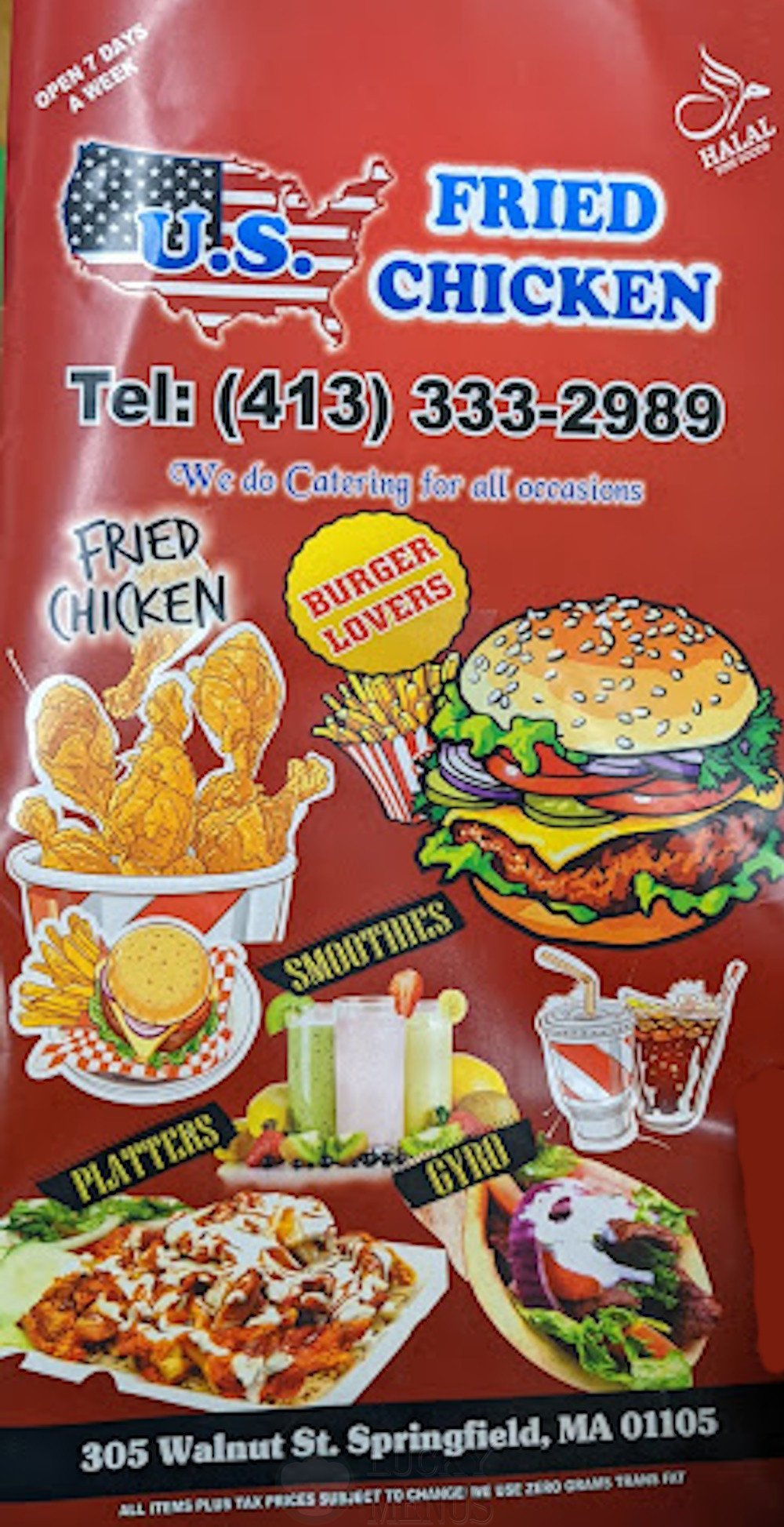 US Fried Chicken & Pizza — Websearch photo