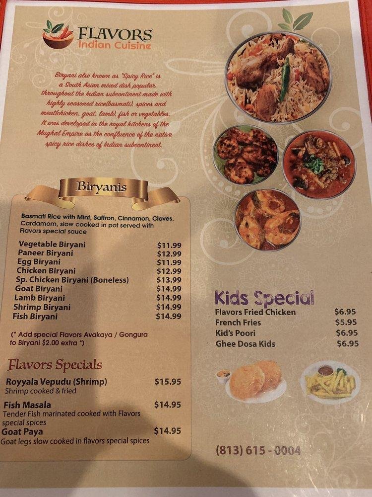Flavors Indian Cuisine — Websearch photo