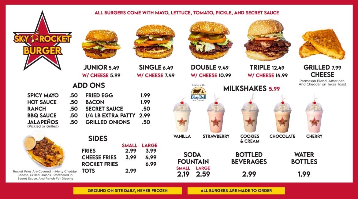 Sky Rocket Burger