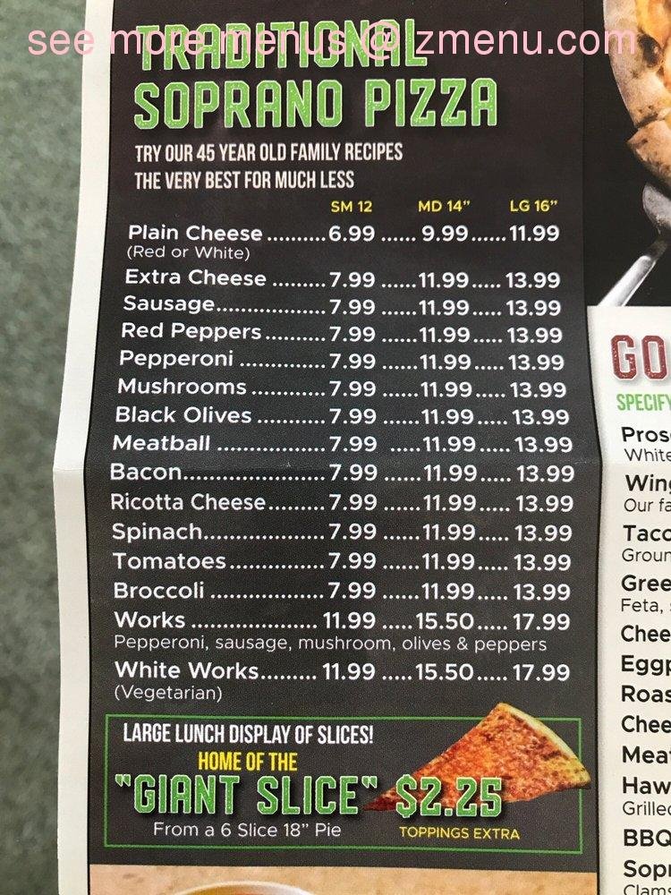 Tony Soprano's Pizza — Websearch photo