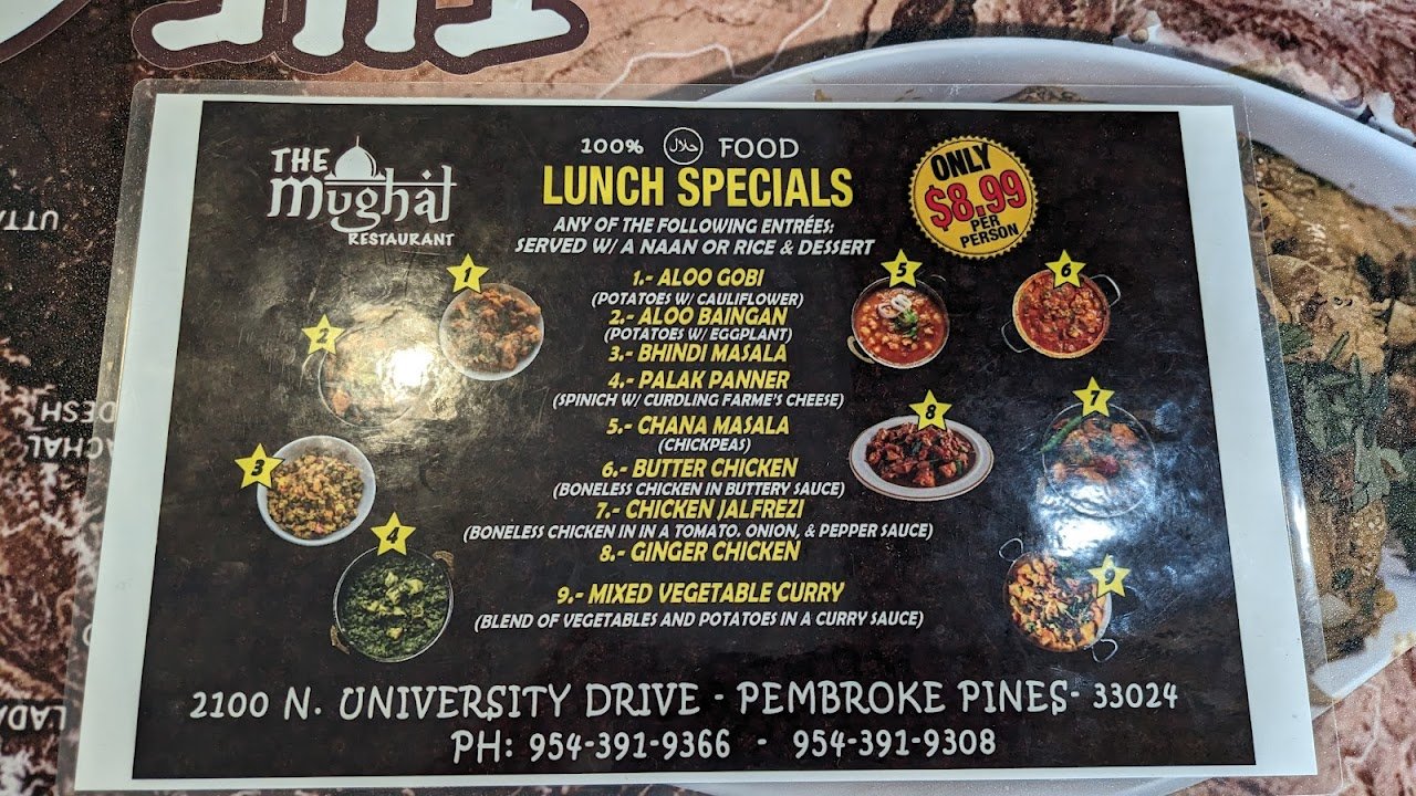 The Mughal Restaurant