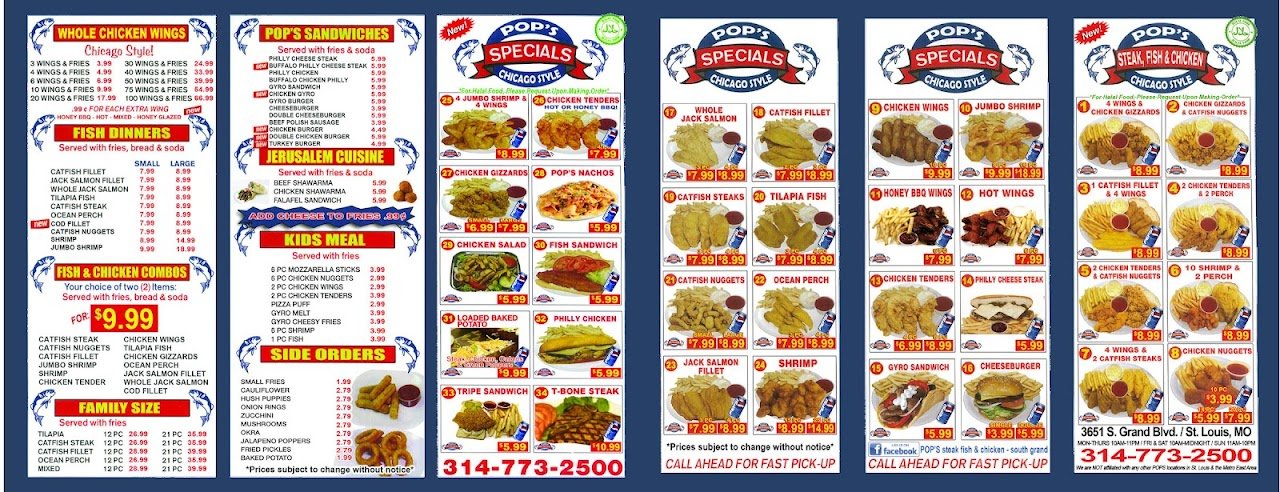 Pops Steak Fish & Chicken