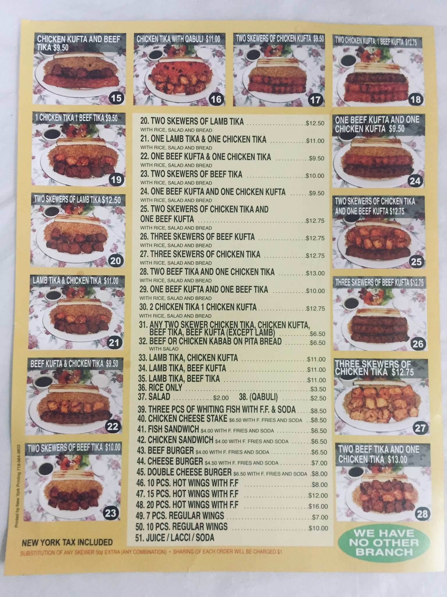 Bakhtar Afghan Halal Kababs — Zabihah photo