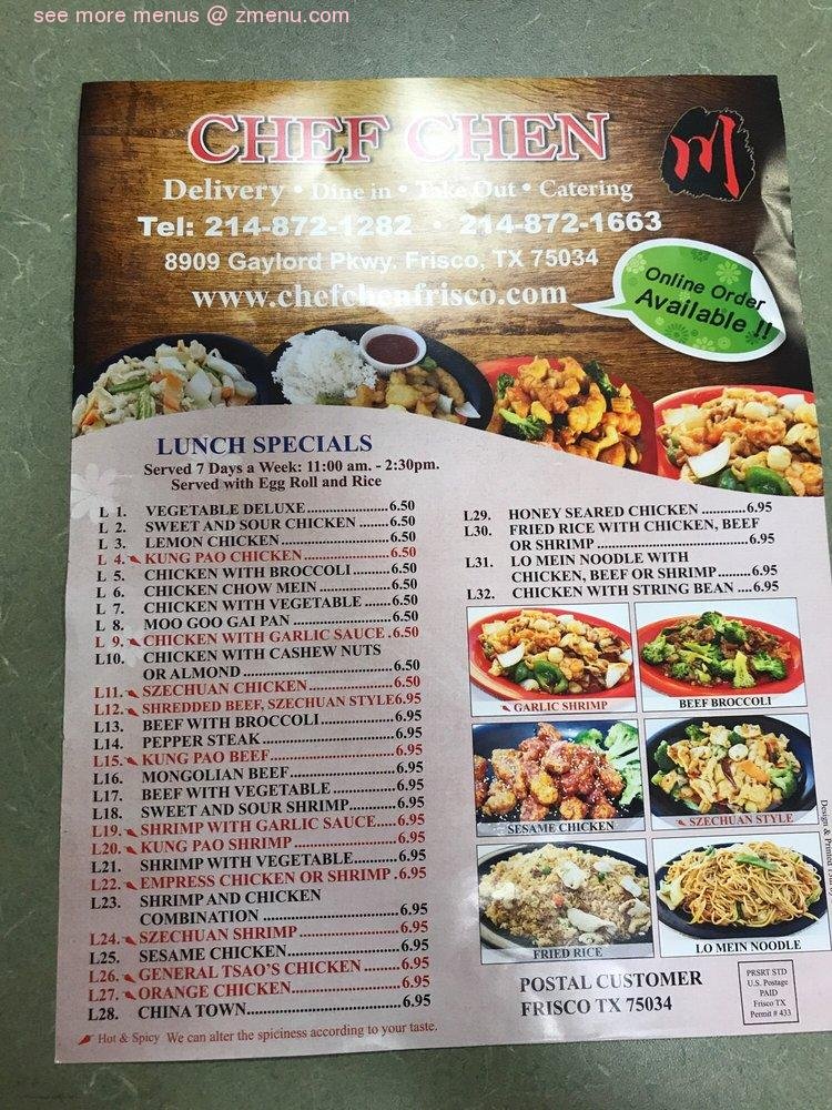 Chef Chen — Websearch photo