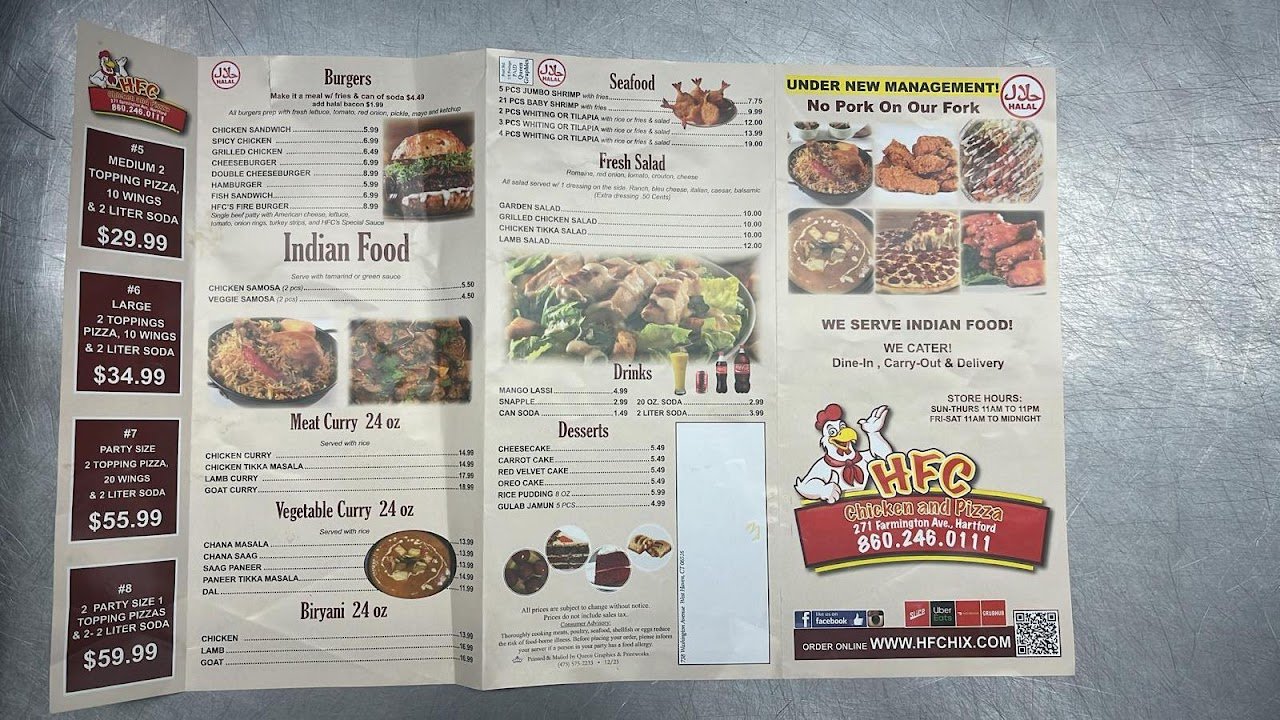 HFC Chicken & PIzza