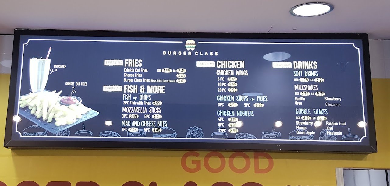 Burger Class