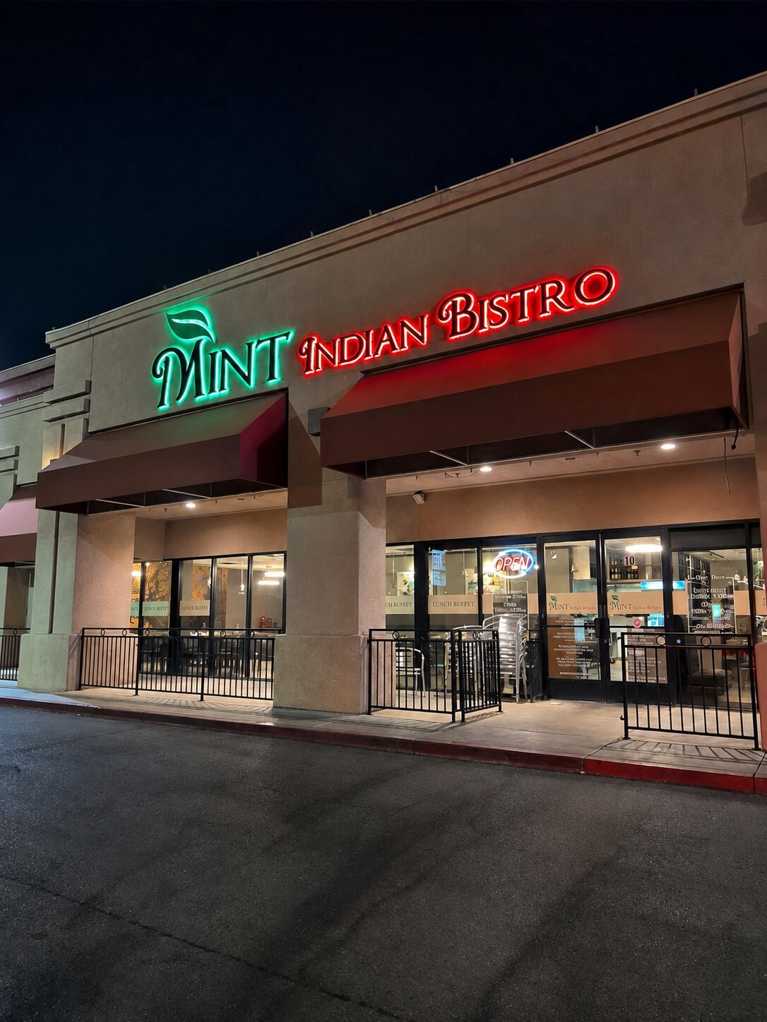 Mint Indian Bistro on Flamingo Road, Las Vegas