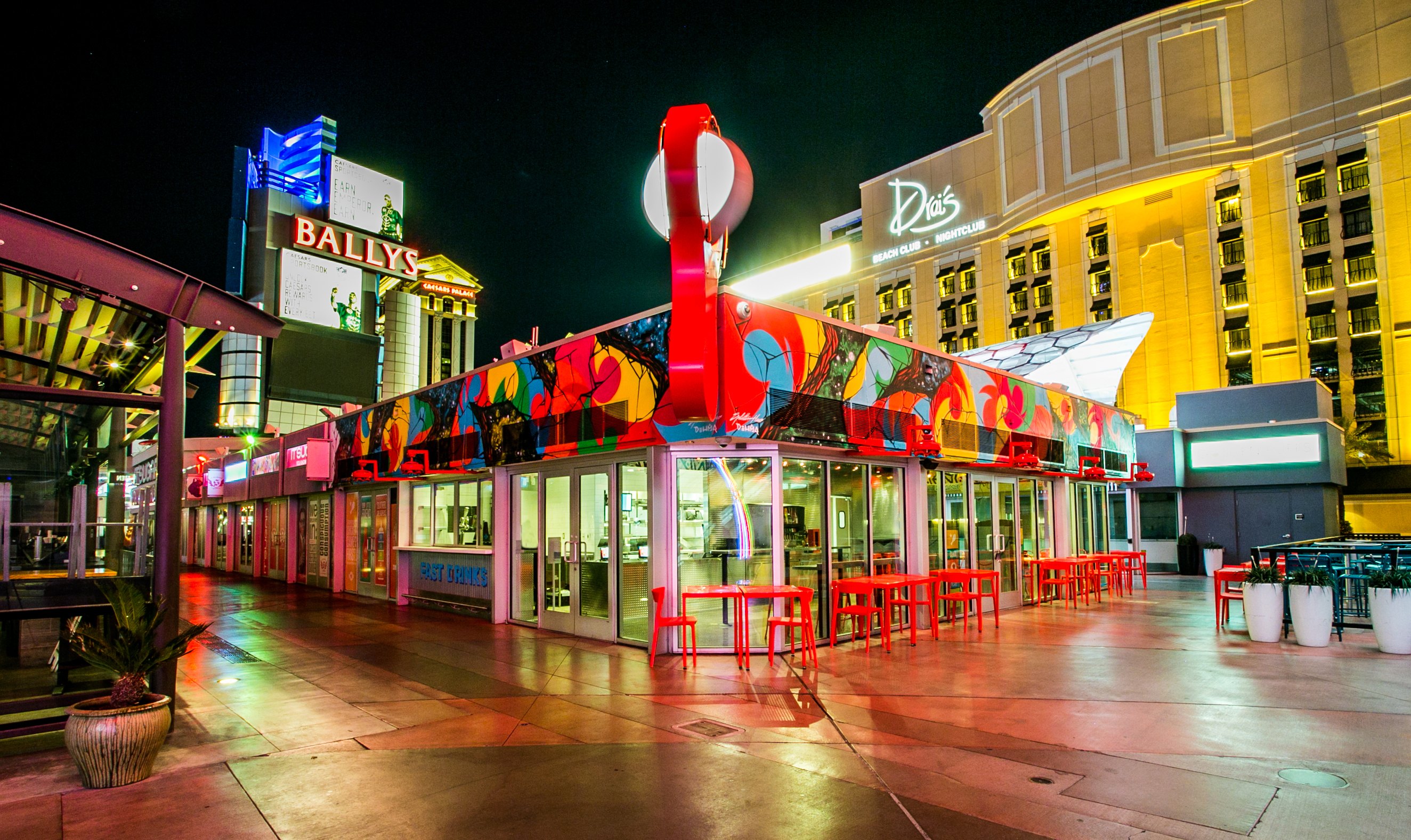 Dave's Hot Chicken on Las Vegas Boulevard at the Grand Bazaar Shops
