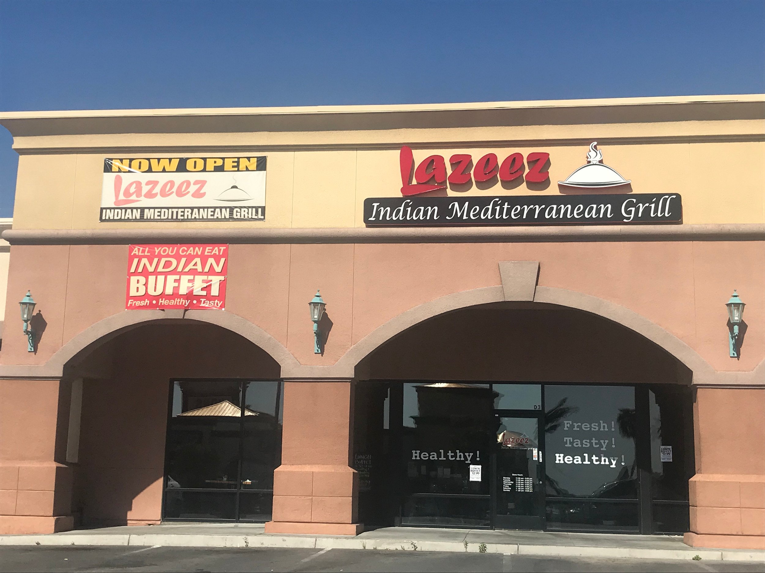 Lazeez Indian-Mediterranean Grill, photo via their website