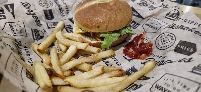 Wayback Burgers — Zabihah photo