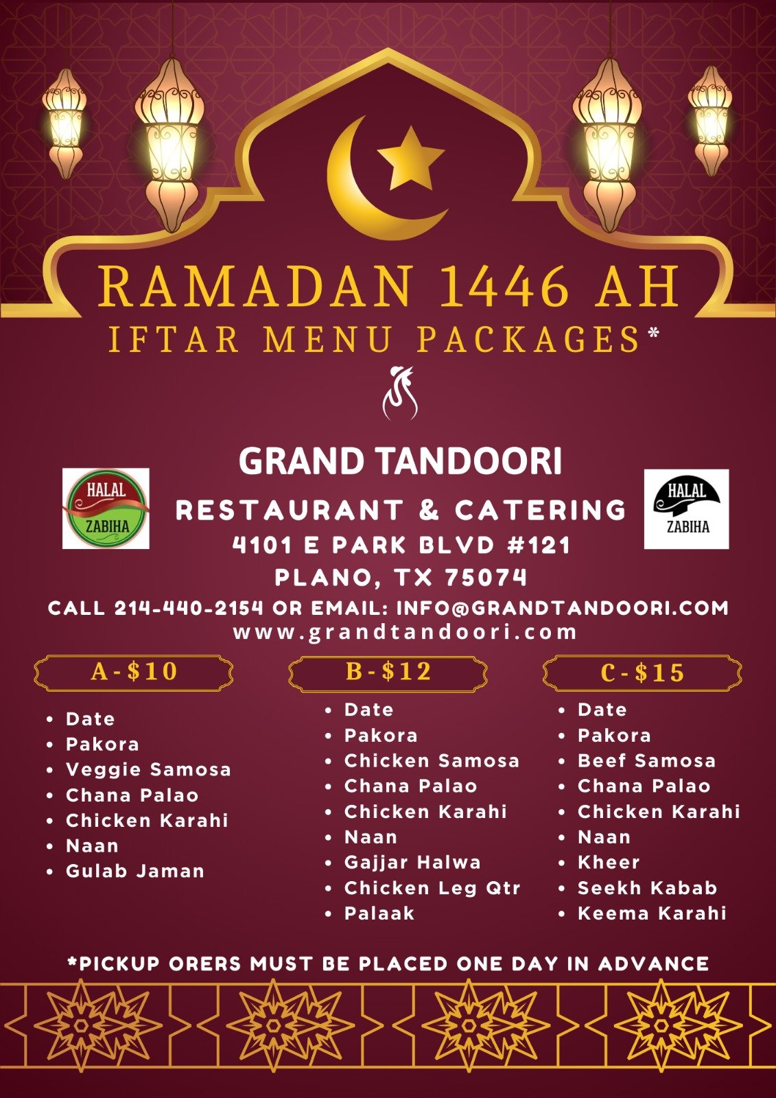 Tabla Tandoor (Halal) — Websearch photo