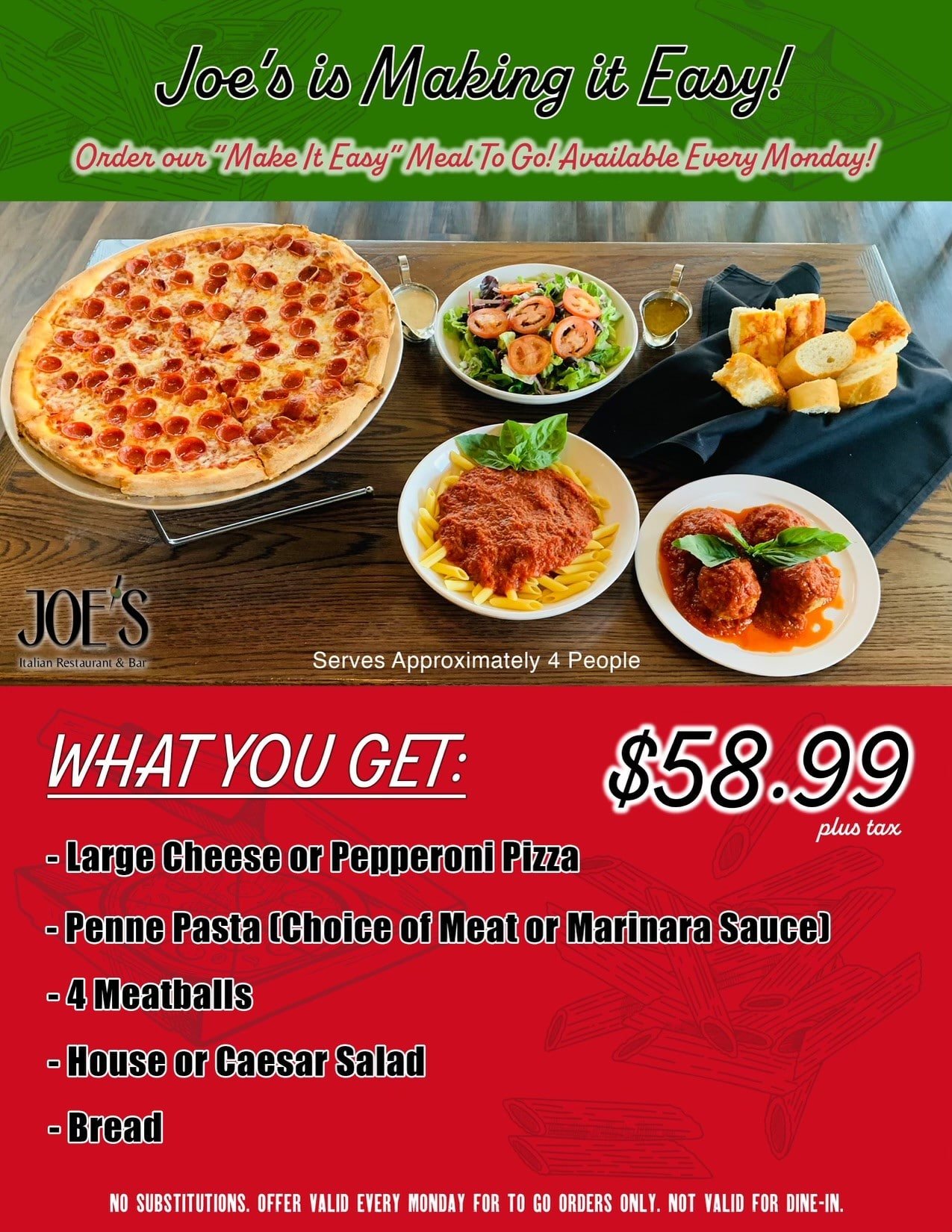 Joe's Italian Restaurant — Websearch photo